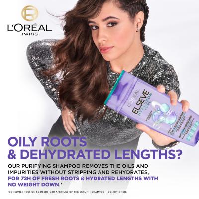 L&#039;Oréal Paris Elseve Hyaluron Pure Šampon pro ženy 400 ml