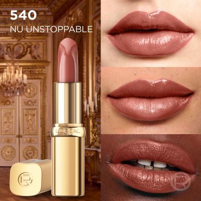L&#039;Oréal Paris Color Riche Free the Nudes Rtěnka pro ženy 4,7 g Odstín 540 Nu Unstoppable