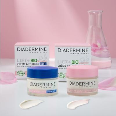 Diadermine Lift+ Bio Sensitiv Anti-Age Day Cream Denní pleťový krém pro ženy 50 ml
