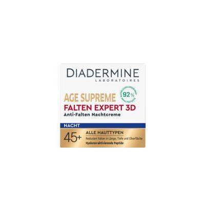 Diadermine Age Supreme Wrinkle Expert 3D Night Cream Noční pleťový krém pro ženy 50 ml