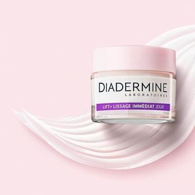 Diadermine Lift+ Instant Smoothing Anti-Age Day Cream Denní pleťový krém pro ženy 50 ml
