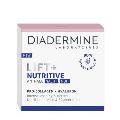 Diadermine Lift+ Nutri-Lifting Anti-Age Night Cream Noční pleťový krém pro ženy 50 ml
