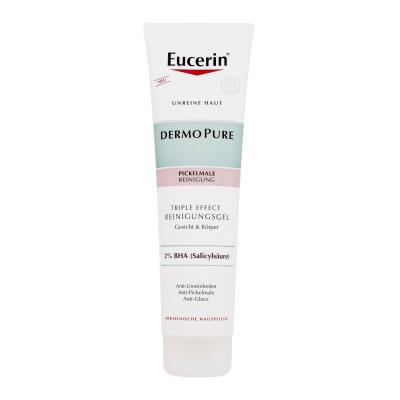 Eucerin DermoPure Triple Effect Cleansing Gel Čisticí gel pro ženy 150 ml