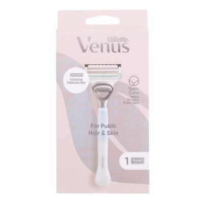 Gillette Venus Satin Care For Pubic Hair & Skin Holicí strojek pro ženy 1 ks