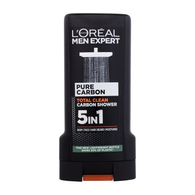 L&#039;Oréal Paris Men Expert Pure Carbon 5in1 Sprchový gel pro muže 300 ml