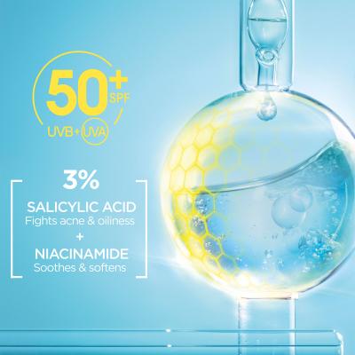 Garnier Pure Active BHA + Niacinamide Daily UV Anti-Imperfection Fluid SPF50+ Denní pleťový krém 40 ml