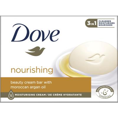 Dove Nourishing Beauty Cream Bar Tuhé mýdlo pro ženy 90 g