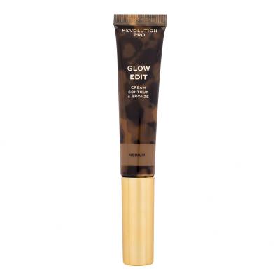 Revolution Pro Glow Edit Cream Contour & Bronze Korektor pro ženy 15 ml Odstín Medium