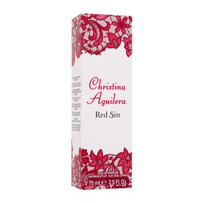 Christina Aguilera Red Sin Parfémovaná voda pro ženy 75 ml