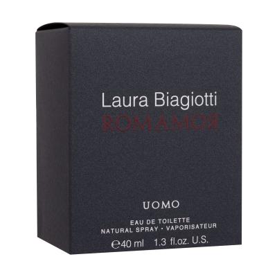 Laura Biagiotti Romamor Uomo Toaletní voda pro muže 40 ml