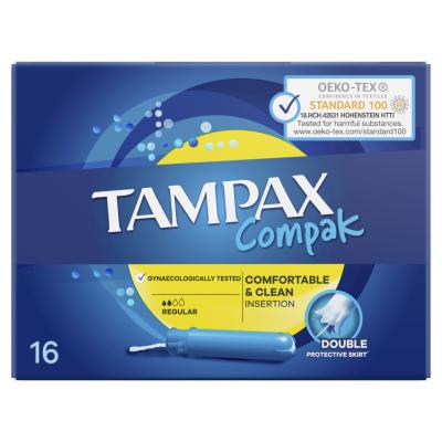 Tampax Compak Regular Tampon pro ženy Set