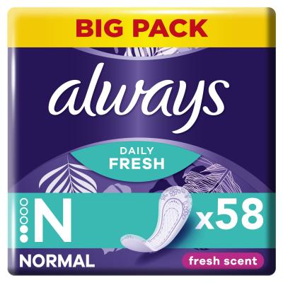 Always Daily Fresh Normal Fresh Scent Slipová vložka pro ženy Set
