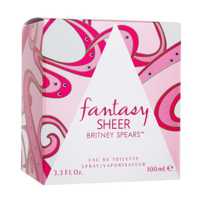 Britney Spears Fantasy Sheer Toaletní voda pro ženy 100 ml