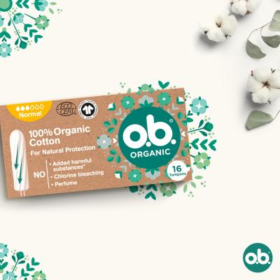 o.b. Organic Normal Tampon pro ženy Set