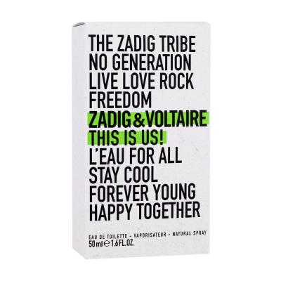 Zadig &amp; Voltaire This Is Us! L'Eau For All Toaletní voda 50 ml
