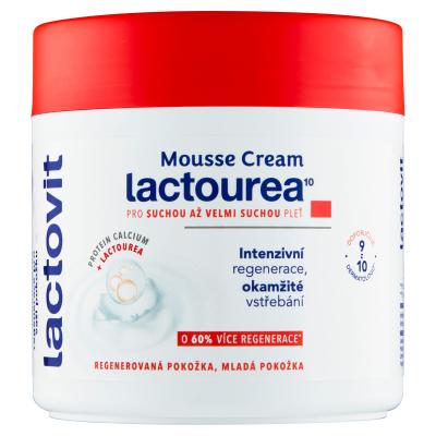 Lactovit LactoUrea Regenerating Mousse Cream Tělový krém pro ženy 400 ml