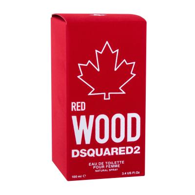 Dsquared2 Red Wood Toaletní voda pro ženy 100 ml poškozená krabička