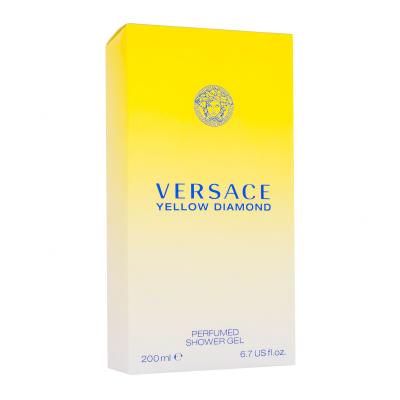 Versace Yellow Diamond Sprchový gel pro ženy 200 ml poškozená krabička