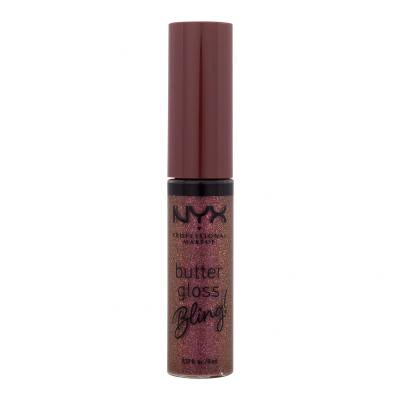 NYX Professional Makeup Butter Gloss Bling Lesk na rty pro ženy 8 ml Odstín 08 HU$TLA