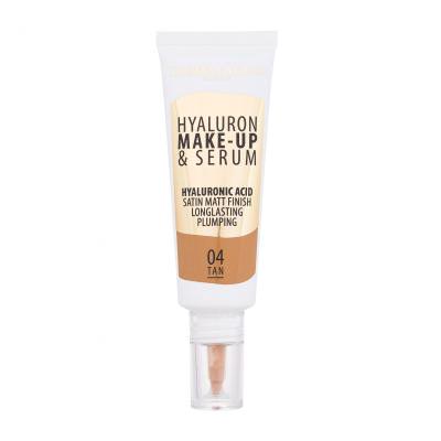 Dermacol Hyaluron Make-Up & Serum Make-up pro ženy 25 g Odstín 04 Tan