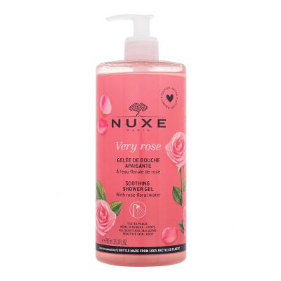 NUXE Very Rose Soothing Shower Gel Sprchový gel pro ženy 750 ml