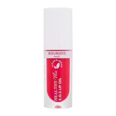 BOURJOIS Paris Healthy Mix Clean & Vegan S.O.S Lip Oil Olej na rty pro ženy 4,5 ml Odstín 3 Straw'Bisous