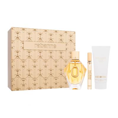 Paco Rabanne Million Gold Dárková kazeta parfémovaná voda 90 ml + tělové mléko 100 ml + parfémovaná voda 10 ml