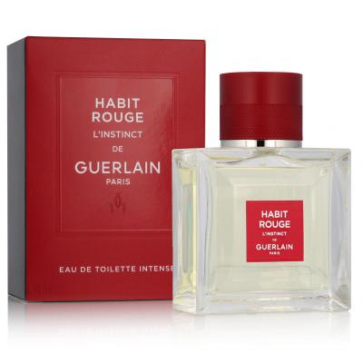 Guerlain Habit Rouge L'Instinct Toaletní voda pro muže 50 ml