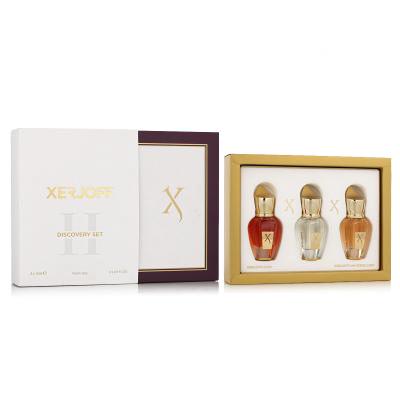 Xerjoff Discovery Set II Dárková kazeta parfémovaná voda Muse 15 ml + parfém Apollonia 15 ml + parfémovaná voda Accento Overdose 15 ml