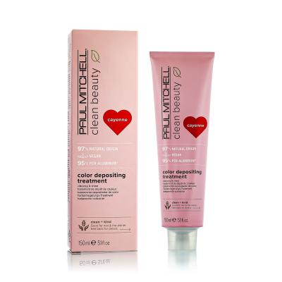 Paul Mitchell Clean Beauty Color Protect Color Depositing Treatment Maska na vlasy pro ženy 150 ml Odstín Cayenne