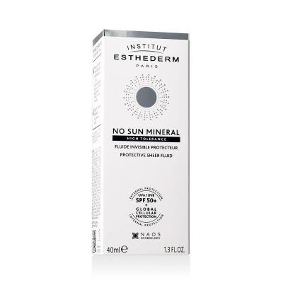 Institut Esthederm No Sun Mineral Protective Sheer Fluid SPF50+ Opalovací přípravek na obličej 40 ml