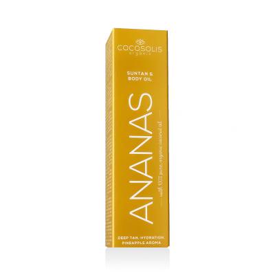 COCOSOLIS Suntan &amp; Body Oil Ananas Opalovací přípravek na tělo pro ženy 110 ml
