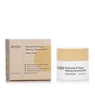 Ondo Beauty 36.5 PONG-PONG Multiacids &amp; Papaya Melting Cleansing Balm Čisticí krém 10 ml
