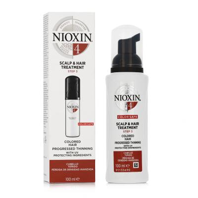 Nioxin System 4 Color Safe Scalp &amp; Hair Treatment Bezoplachová péče pro ženy 100 ml
