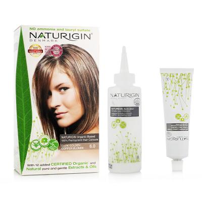 Naturigin Permanent Hair Colour Barva na vlasy 115 ml Odstín Dark Golden Copper Blonde 6.0