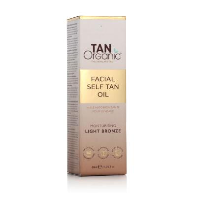 TanOrganic Facial Self Tan Oil Light Bronze Samoopalovací přípravek 50 ml