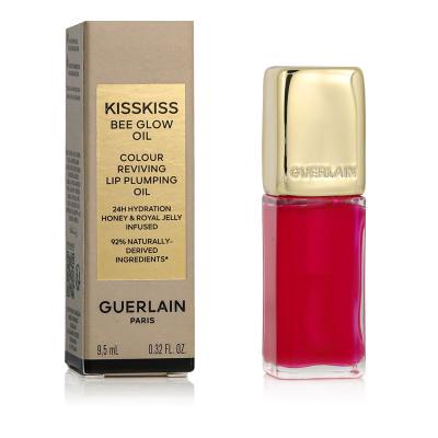 Guerlain KissKiss Bee Glow Oil Olej na rty pro ženy 9,5 ml Odstín 458 Pop Rose Glow