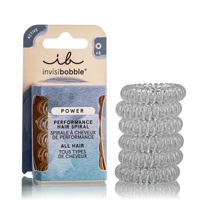 Invisibobble Power Performance Hair Spiral Gumička na vlasy pro ženy Odstín Crystal Clear Set