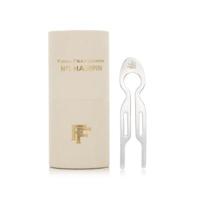 Fiona Franchimon Nº1 Hairpin Steel Spona do vlasů pro ženy 1 ks Odstín White Gold Finish