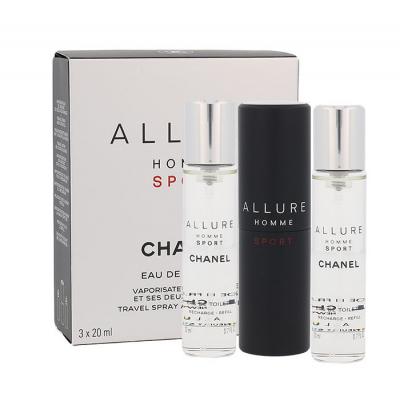 Chanel Allure Homme Sport Toaletní voda pro muže Twist and Spray 3x20 ml