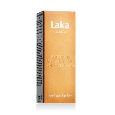 Laka Soul Vegan Lip Balm Balzám na rty pro ženy 3,9 g Odstín Rossy