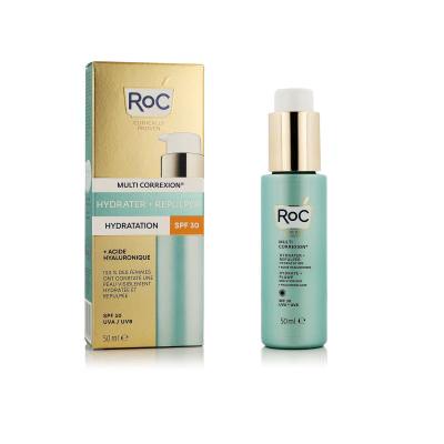 RoC Multi Correxion Hydrate + Plump Moisturiser SPF30 Denní pleťový krém pro ženy 50 ml