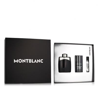 Montblanc Legend Dárková kazeta toaletní voda 100 ml + toaletní voda 7,5 ml + deostick 75 g