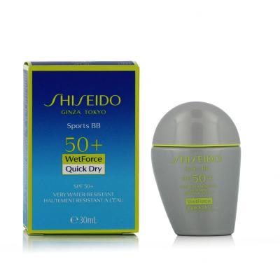 Shiseido Sports BB WetForce SPF50+ BB krém pro ženy 30 ml Odstín Dark