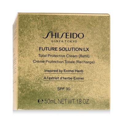 Shiseido Future Solution LX Total Protective Cream SPF30 Denní pleťový krém pro ženy Náplň 50 ml