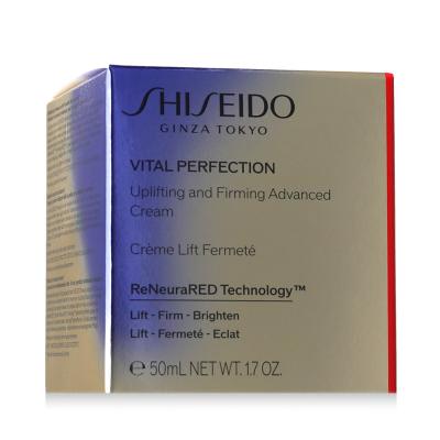 Shiseido Vital Perfection Uplifting &amp; Firming Advanced Cream Denní pleťový krém pro ženy 50 ml