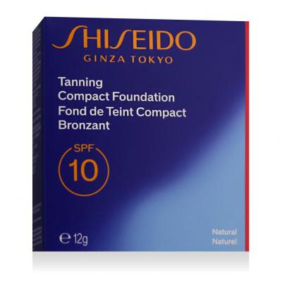 Shiseido Sun Protection Tanning Compact Foundation SPF10 Make-up pro ženy 12 g Odstín Natural