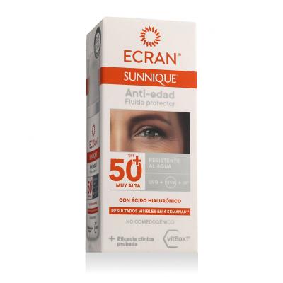 Ecran Sunnique Anti-Aging Protective Fluid SPF50+ Opalovací přípravek na obličej 50 ml