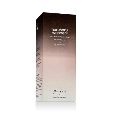 HaruHaru Wonder Black Rice Hyaluronic Toner Free of Alcohol &amp; Fragrance Pleťová voda a sprej 150 ml