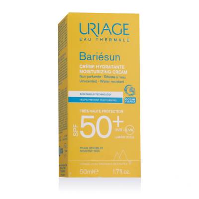 Uriage Bariésun Moisturizing Cream Unscented SPF50+ Opalovací přípravek na obličej 50 ml